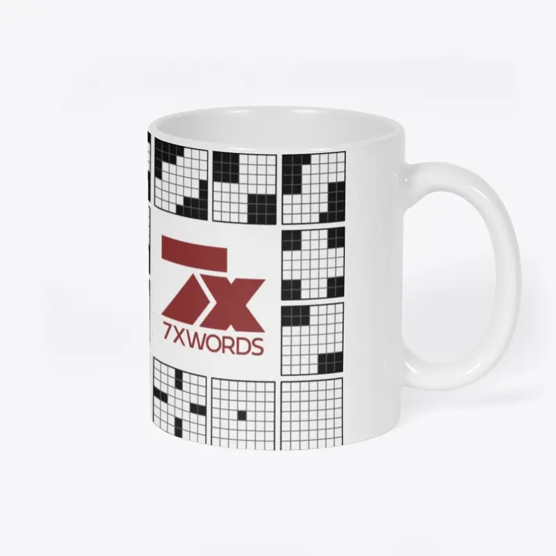 7xwords logo merch